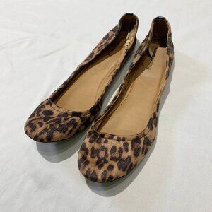Mossimo Supply Co Leopard Print Ballet Flats Women's Size 11